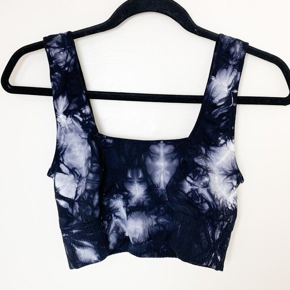 Free People Movement good karma tie dye sports bra M/L - Picture 5 of 6